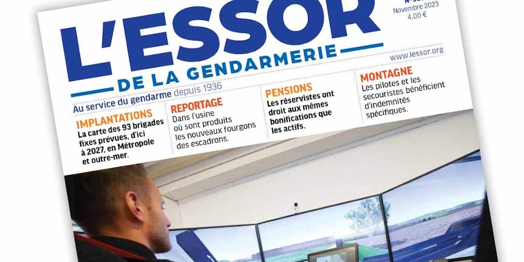 L’Essor de la Gendarmerie n°583 – novembre 2023