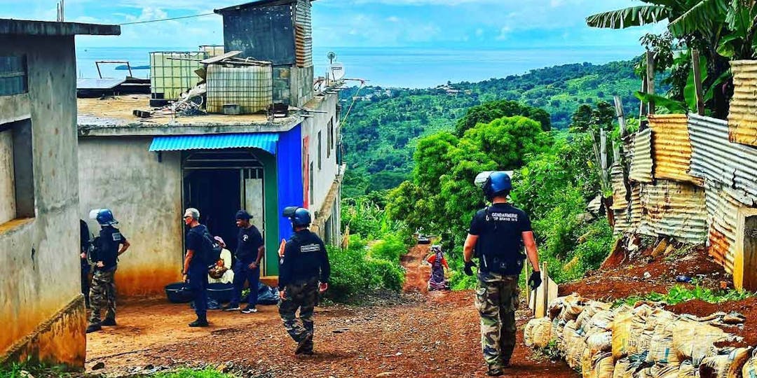 Opération de grande ampleur face à la criminalité et l’immigration à Mayotte