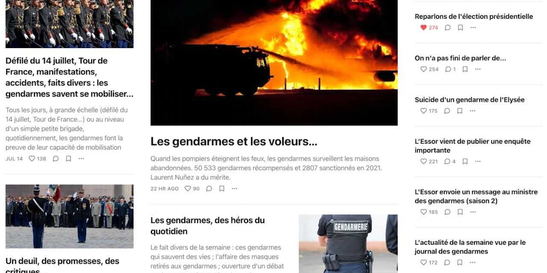 « Rue Bleue », la newsletter de L’Essor, hebdomadaire et gratuite: les trois sujets mis en avant dans le numéro d’hier 21 juillet