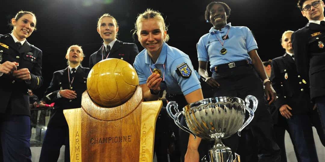 Handball : Les filles de la gendarmerie, championnes de France militaire