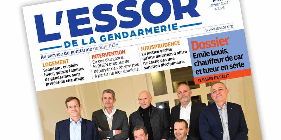 L’Essor de la Gendarmerie n°585 – janvier 2024