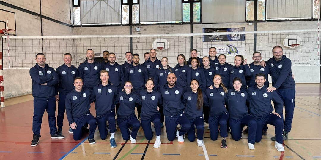 En volley et en football, les gendarmes brillent lors des championnats de France militaire