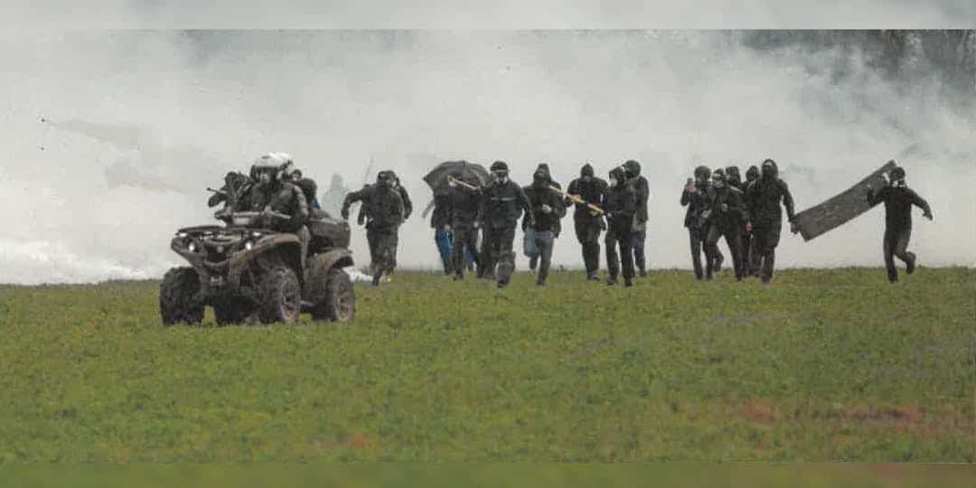 Jusqu’à douze mois de prison avec sursis requis contre les organisateurs des manifestations de Sainte-Soline