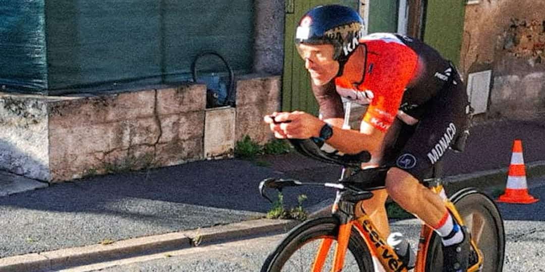 Ironman de Vichy : le colonel Laurent Lambert premier dans la catégorie 45-49 ans