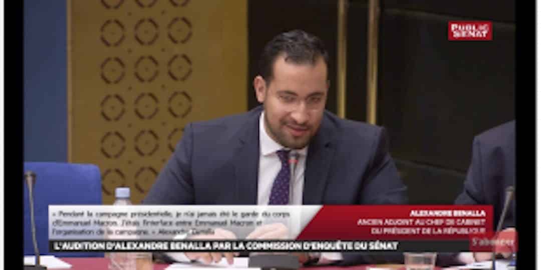 L’ancien réserviste-spécialiste Alexandre Benalla condamné à un an de prison ferme (Actualisé)