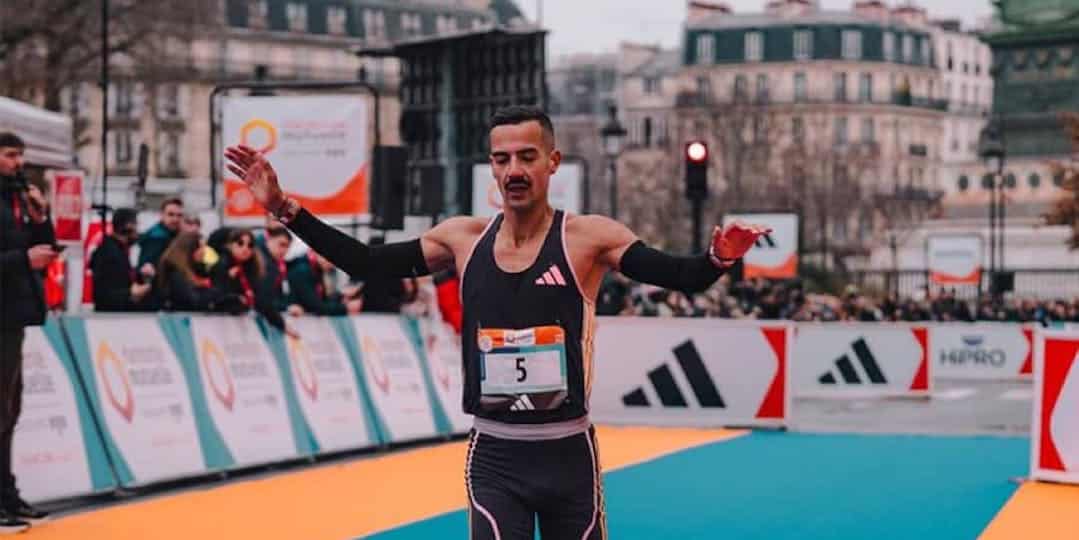 Le gendarme Mehdi Frère second du semi-marathon de Paris