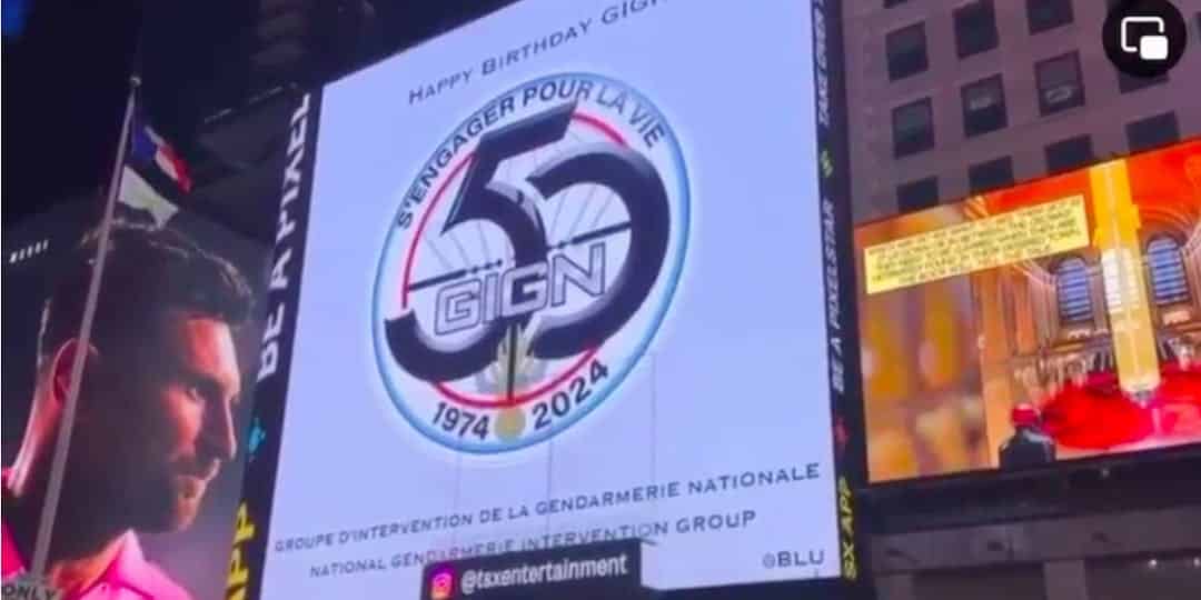 Hommage à New York au GIGN pour ses 50 ans