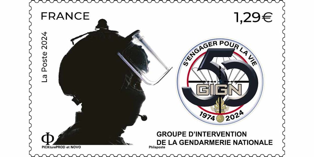 Sortie le 17 juin d’un timbre pour le 50ème anniversaire du GIGN