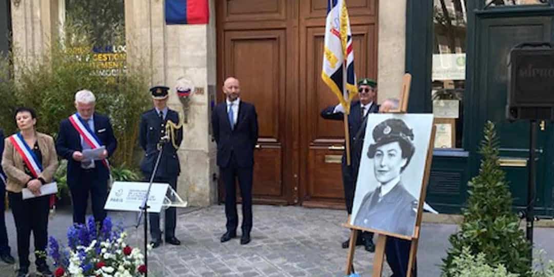 Hommage à une héroïne britannique de la Seconde Guerre mondiale