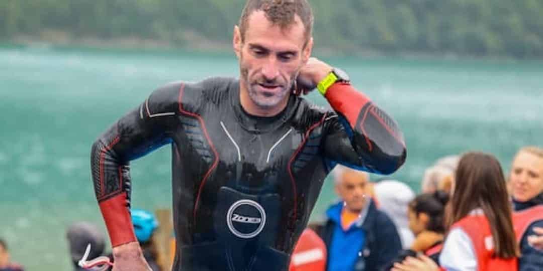 Le colonel Laurent Lambert en route pour le championnat du monde d’Ironman 70.3