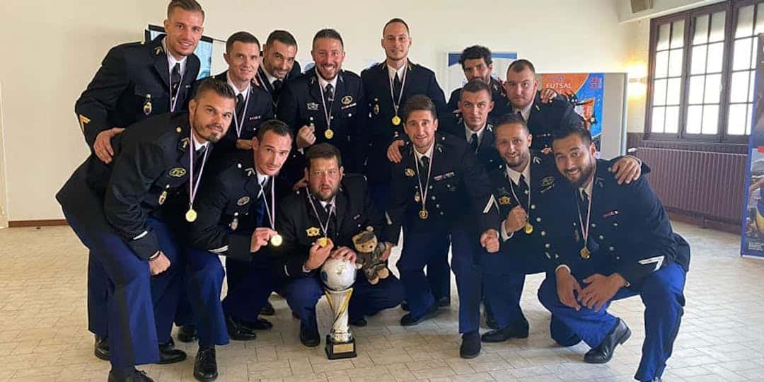 <i class='fa fa-lock' aria-hidden='true'></i> Futsal : les gendarmes champions de France militaire