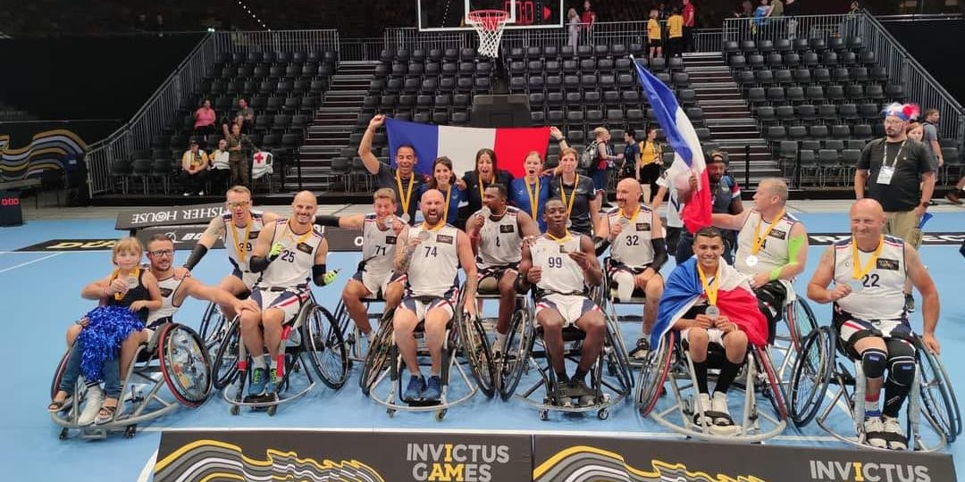 Invictus Games : des gendarmes médaillés avec l’équipe de France