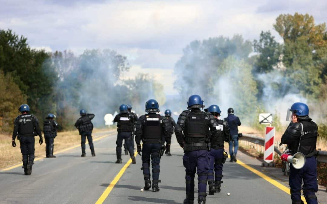 Évacuation partielle par les gendarmes d’un campement des anti-A69 dans le Tarn