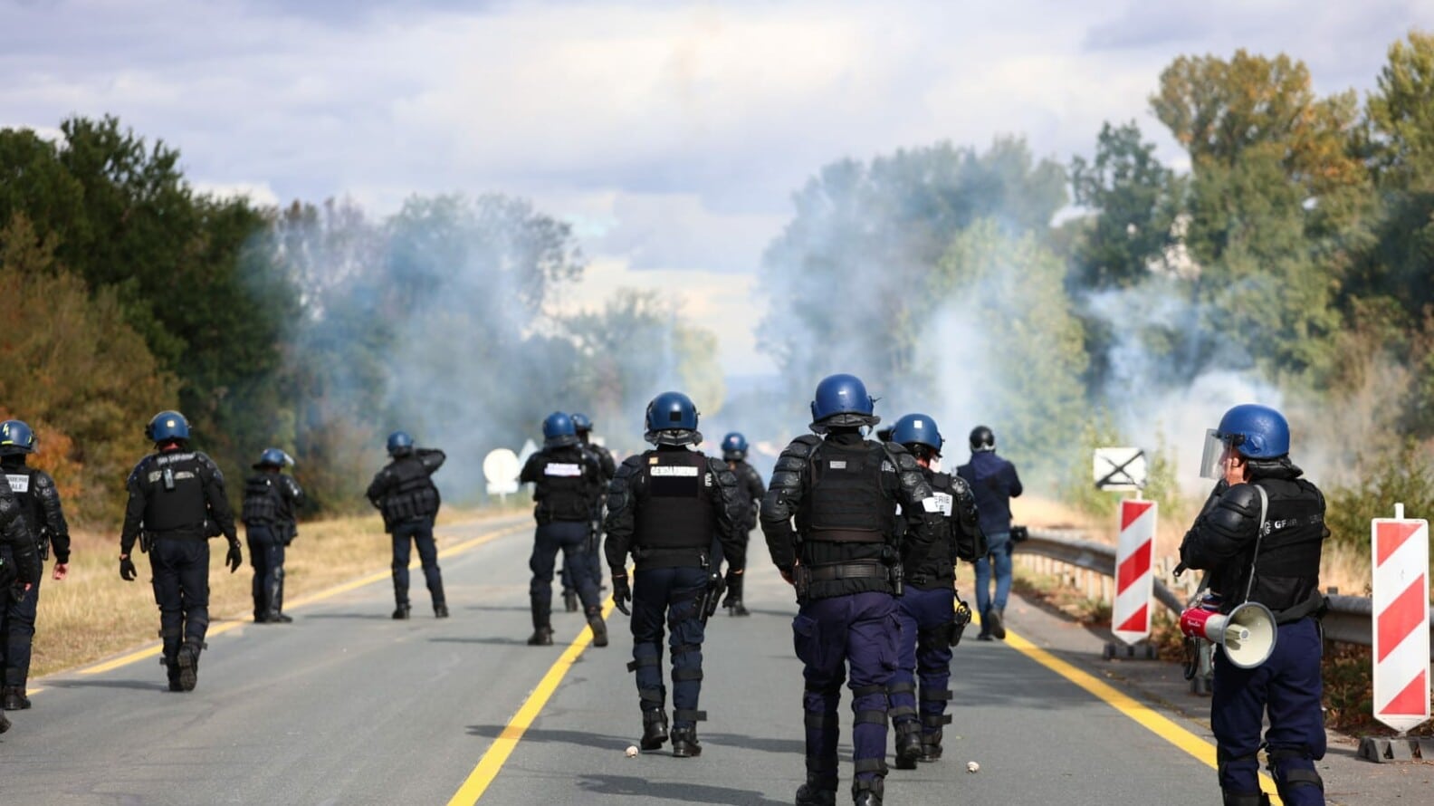 Évacuation partielle par les gendarmes d’un campement des anti-A69 dans le Tarn