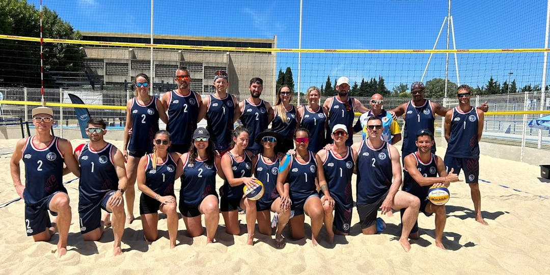 Carton plein pour les gendarmes en beach-volley