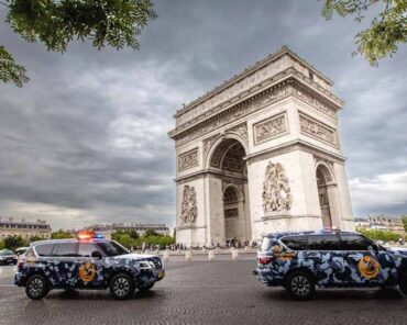 Des véhicules sérigraphiés de la force de sécurité du Qatar sont arrivés à Paris pour aider à sécuriser les Jeux olympiques et n'ont pas manqué de surprendre. (Photo: Security Committee, Forces de sécurité qataries pour la sécurisation des Jeux olympiques et paralympiques de Paris 2024 / X)