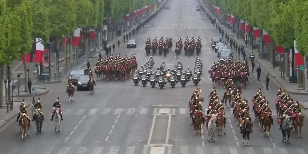 L’avenue Foch, site du défilé militaire du 14 Juillet dimanche