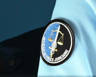 L'écusson d'un gendarme officier de police judiciaire (OPJ). (Photo d'illustration: L.Picard / L'Essor)