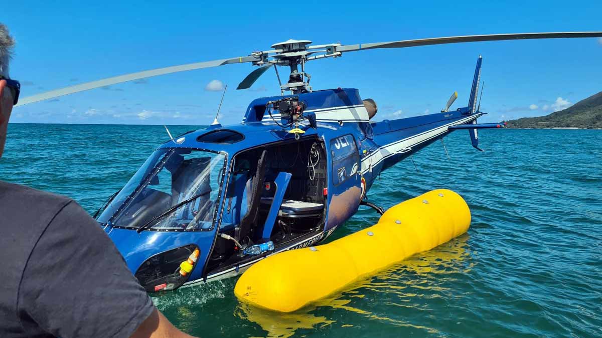 Un hélicoptère de la Gendarmerie contraint à un amerrissage d’urgence en Nouvelle-Calédonie