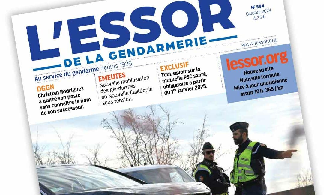 L’Essor de la Gendarmerie n°594 – octobre 2024