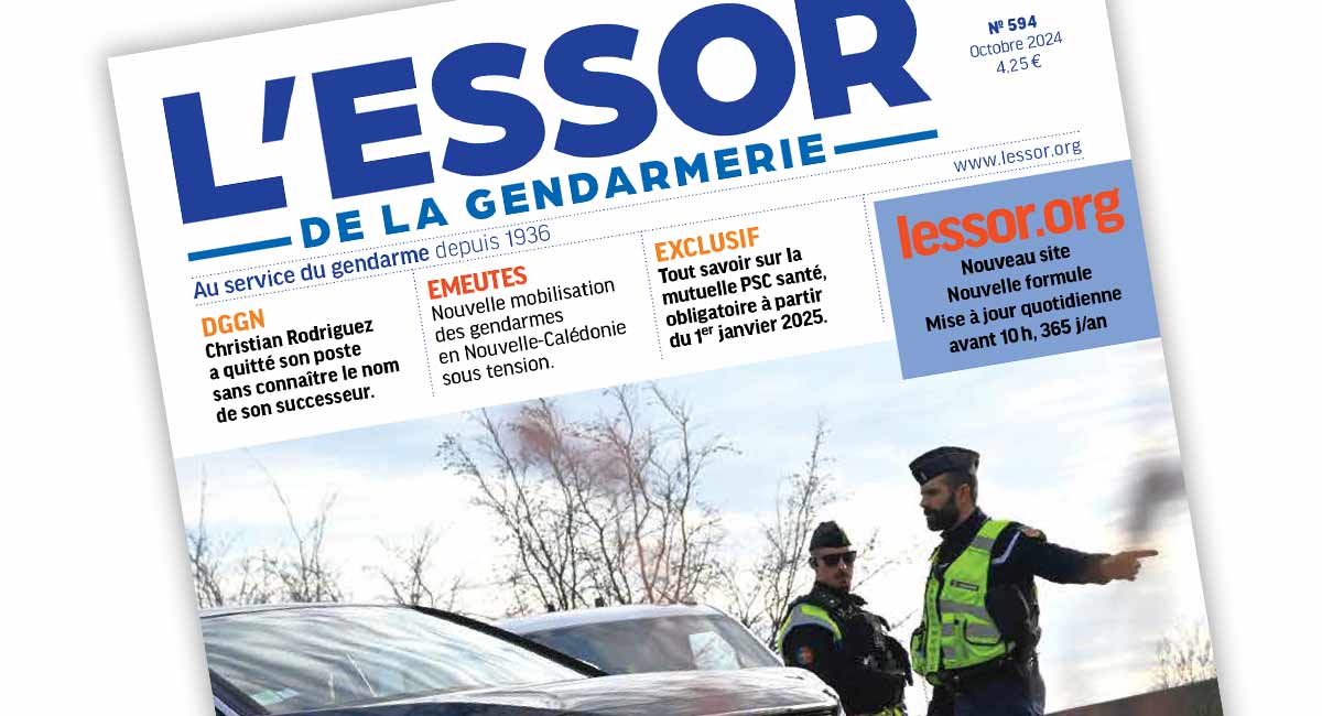 L’Essor de la Gendarmerie n°594 – octobre 2024