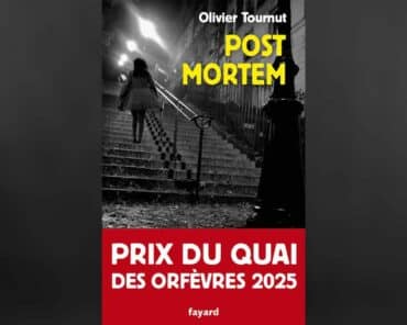 Couverture du roman "Post Mortem", d'Olivier Tournut, prix du Quai des Orfèvres 2025. (Fayard)