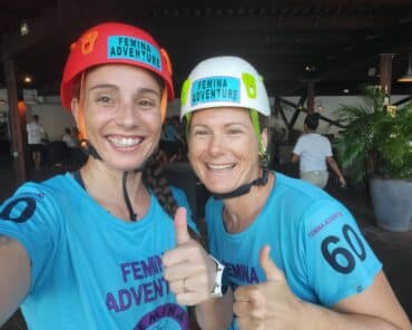 Stéphanie Tuffal et Amélie Caroen finissent 19ème de la Femina Adventure Guadeloupe (photo ST)