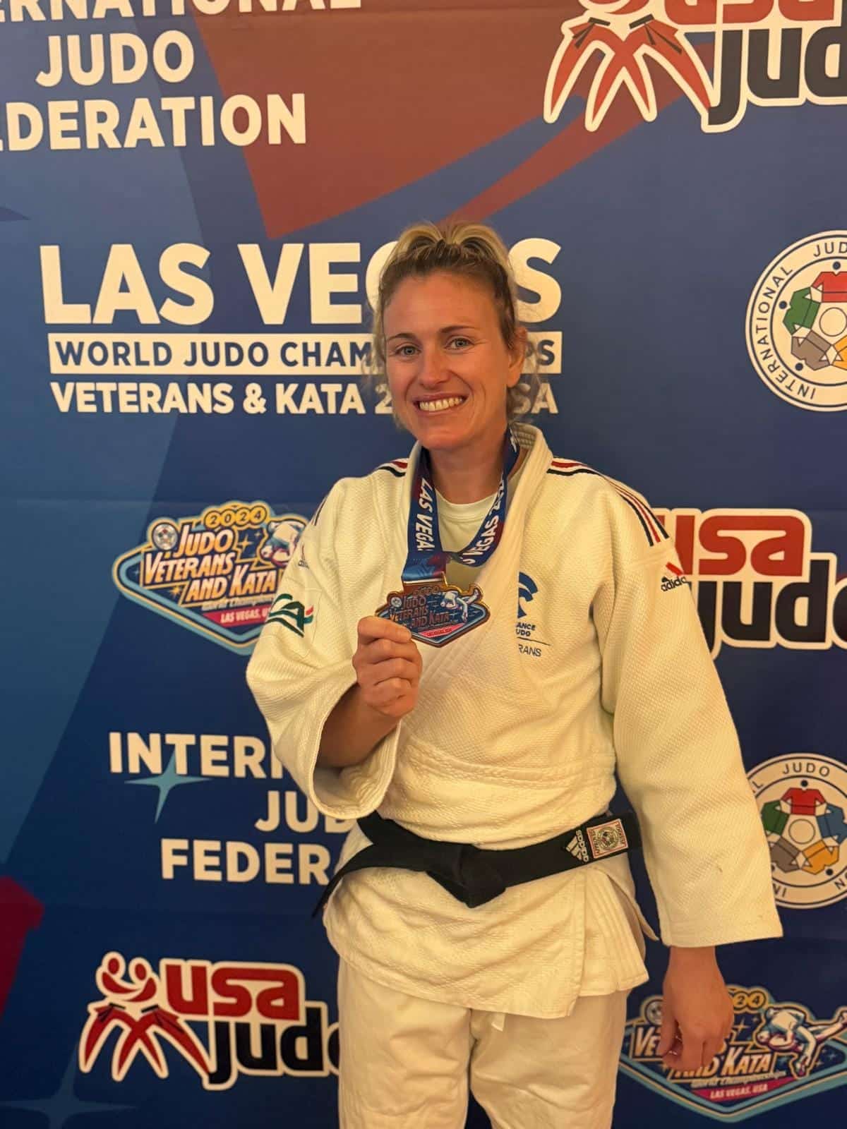 Une gendarme championne du monde de judo chez les vétérans