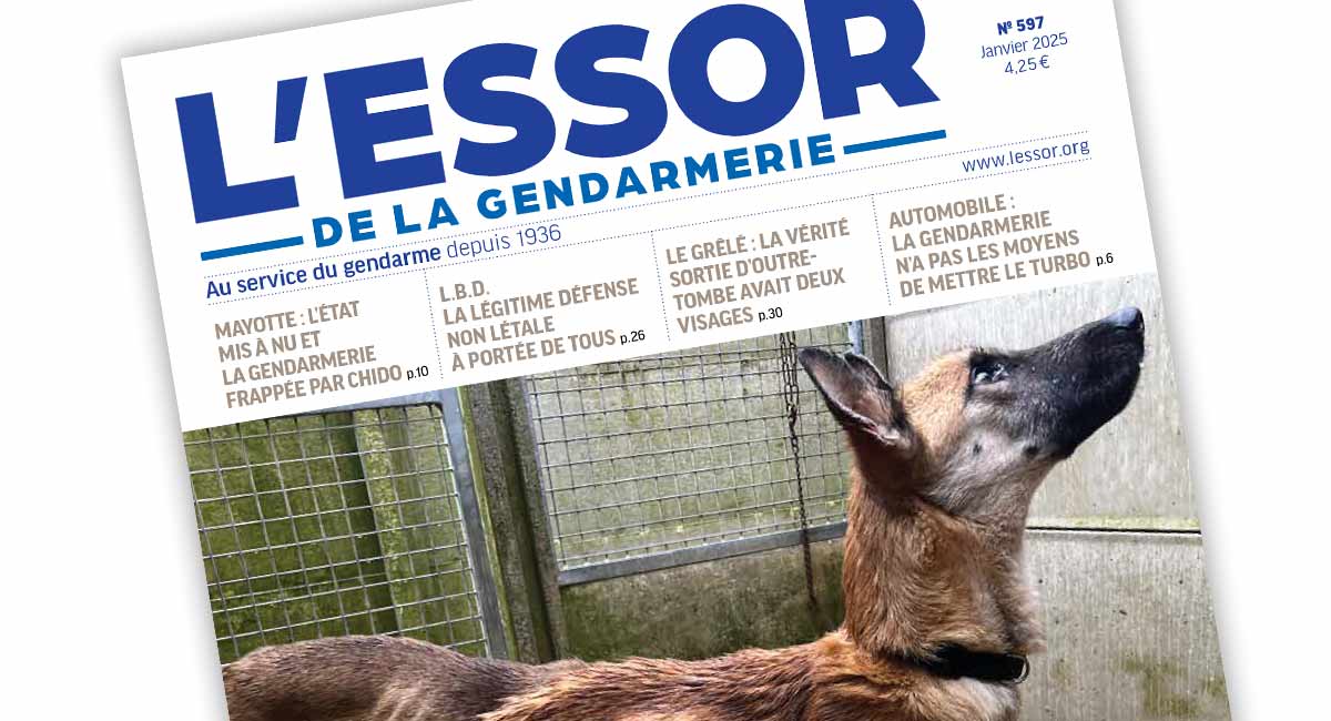 L’Essor de la Gendarmerie n°597 – Janvier 2025