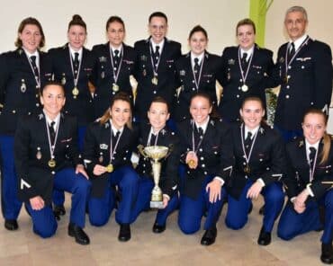 Les filles de la Gendarmerie sont championnes militaire de futsal (photo SNFFG)
