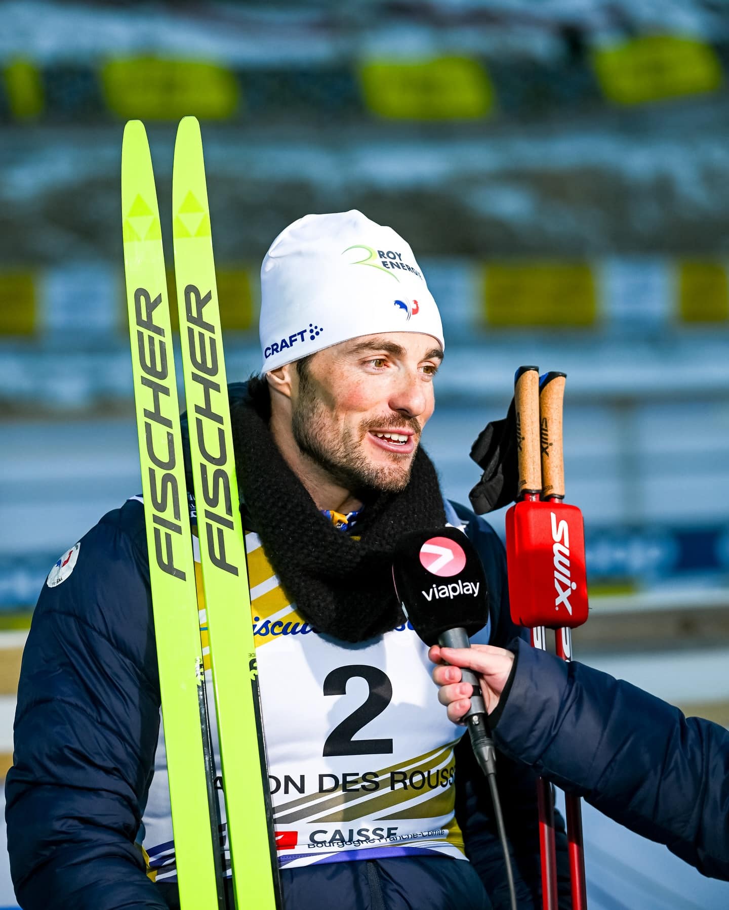 Ski de fond : troisième podium de la saison pour le gendarme Lucas Chanavat