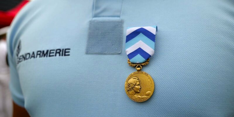La médaille d'honneur de l'engagement ultramarin (Photo: ComGendNC)
