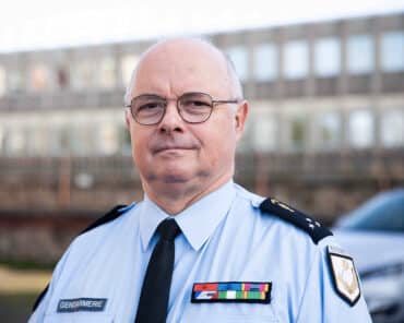 Le général de division Marc de Tarlé, commandant l'Office central de lutte contre la délinquance itinérante (OCLDI).