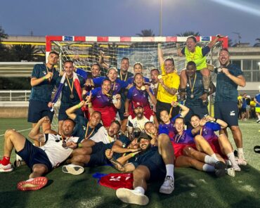 Premiers chez les filles et troisièmes chez les garçons, les gendarmes ont animé le tournoi de Majorque (photo JDM)