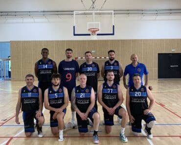 Les gendarmes d'Antibes, vice-champions de France de la FCD (photo SV)