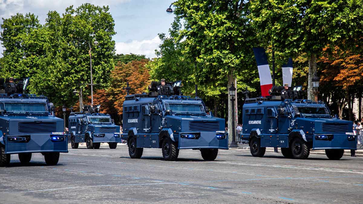 Fête nationale : Déploiement parisien massif des FDO, en particulier les gendarmes mobiles, pour les 13 et 14 juillet