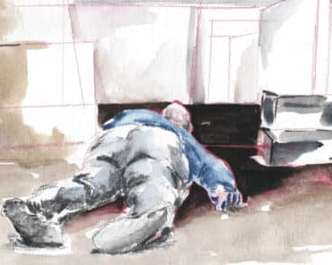 En août 2004, l’affaire du mystérieux empoisonneur de chiens, en Corrèze, et un ancien gendarme retrouvé mort à son domicile bascule dans l’horreur. (Illustration: Diamatita / L'Essor)
