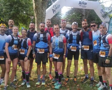 Les gendarmes étaient présents lors du championnat de France militaire de Trail (Photo GEP)