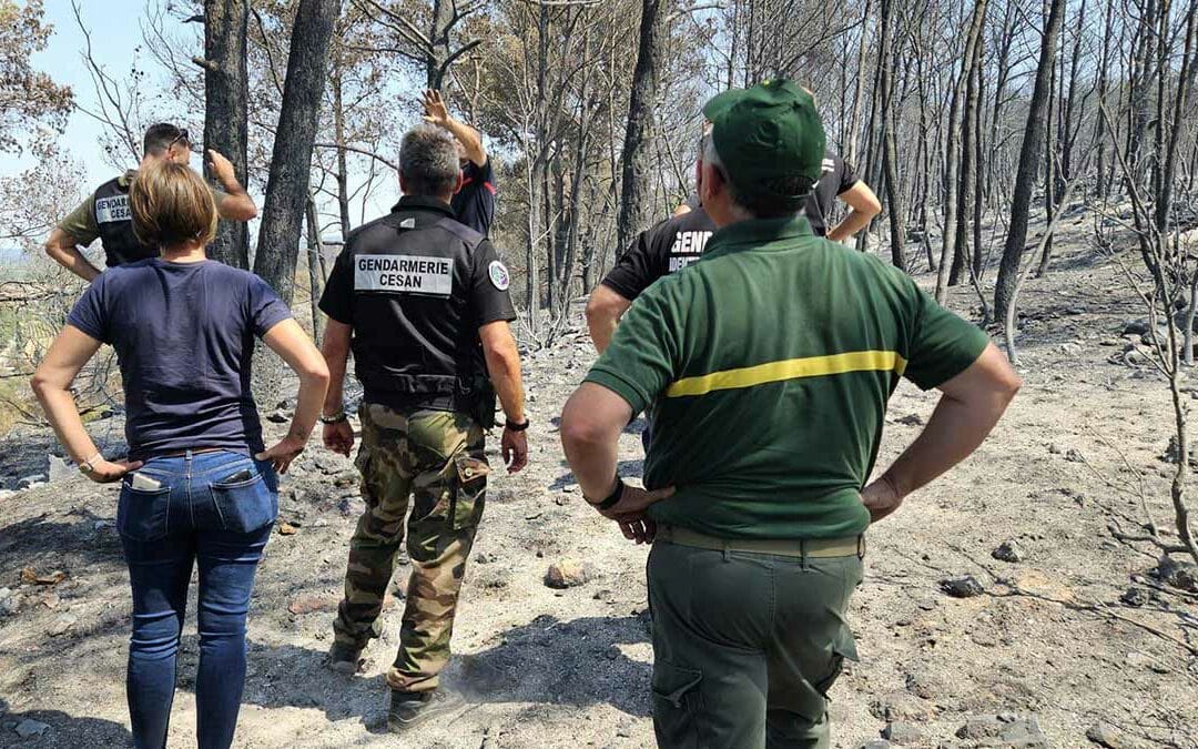 Le travail de fourmi des enquêteurs pour élucider les incendies