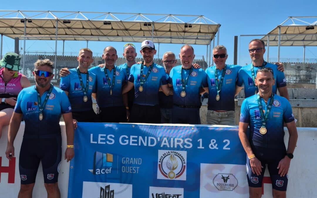 Les gendarmes au rendez-vous des 24 heures du Mans vélo