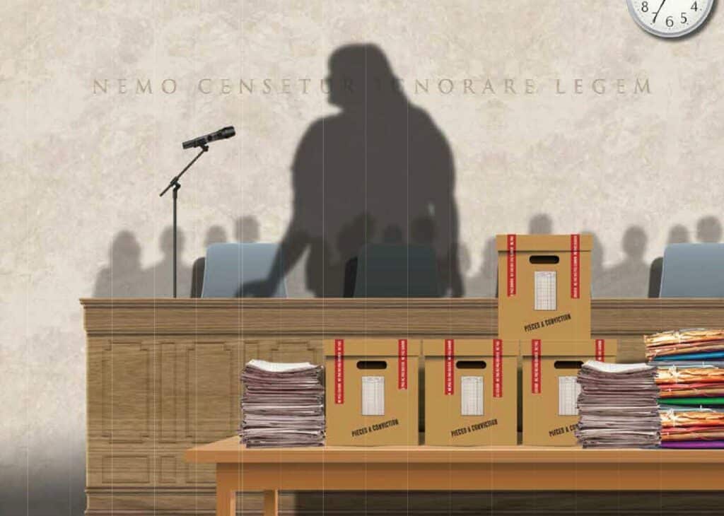 L’affaire Cottrez va donner lieu à une intense bataille juridique sur la question de la prescription.. (Illustration: F.Mayot / L'Essor)