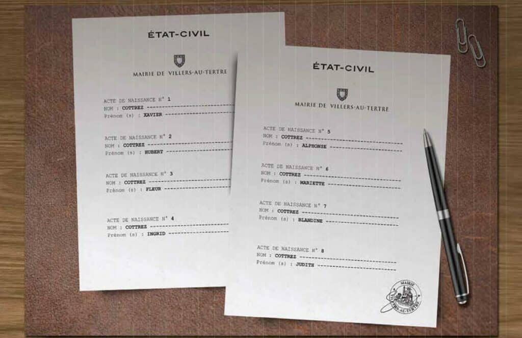 Avant le procès, à la suite d’une saisie du parquet, la justice donne un nom aux huit bébés. (Illustration: F.Mayot / L'Essor)