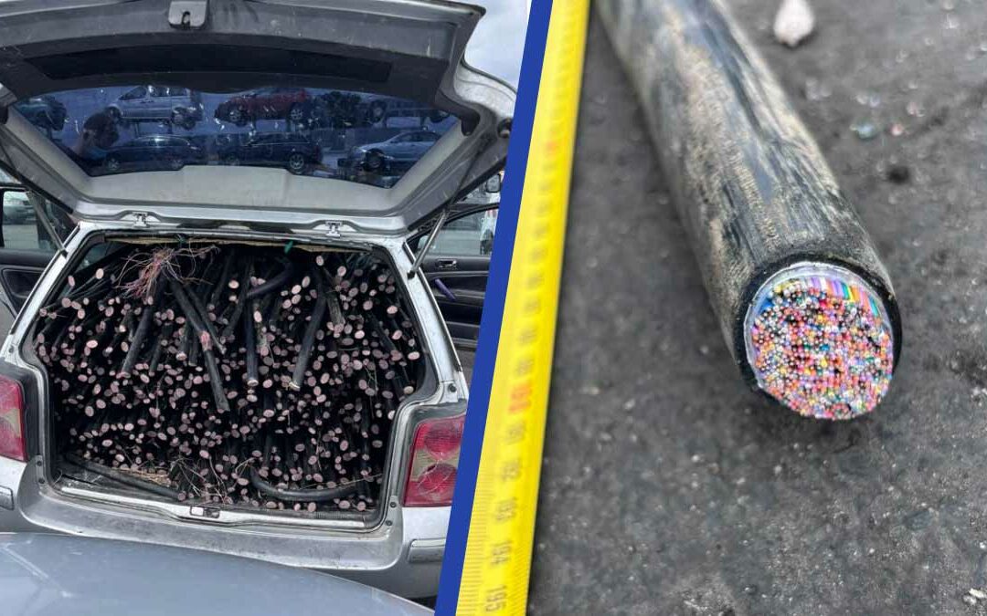 Les gendarmes démantèlent un réseau de vols de câbles télécoms en Loire-Atlantique