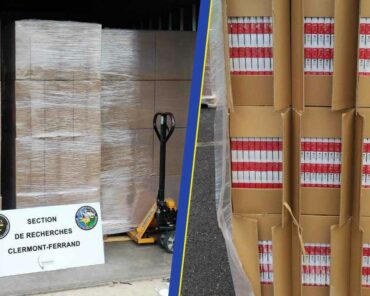 Les cigarettes contrefaites que les trafiquants écoulaient dans la région de Clermont-Ferrand provenaient de Pologne. (Photos: Gendarmerie)