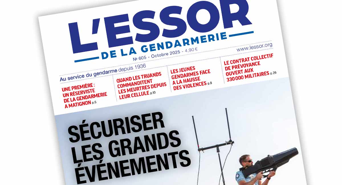 L’Essor de la Gendarmerie n°605 – octobre 2025