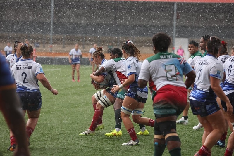 Les gendarmes championnes du monde militaire de rugby féminin Les gendarmes championnes du monde militaire de rugby féminin