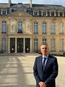 Le colonel Sébastien Salvador, vient d'être nommé commandant militaire de la présidence de la République et adjoint au directeur de la sécurité. (Photo: Gendarmerie)