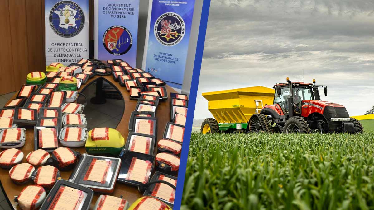 Démantèlement d’un trafic international de GPS agricoles