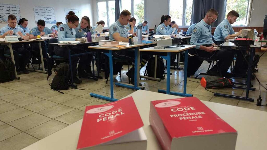 Des gendarmes préparant l'examen d'officier de police judiciaire (OPJ) dans le Doubs. (Photo d'illustration: Gendarmerie du Doubs)