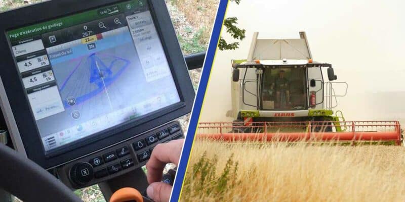 Devenus presque indispensables aux agriculteurs pour gérer leurs exploitations, les GPS agricoles, très onéreux, sont aussi très prisés par les voleurs... (Photos d'illustration: Gendarmerie du Nord et LMX5_Fotografie/Pixabay. Assemblage: L'Essor)